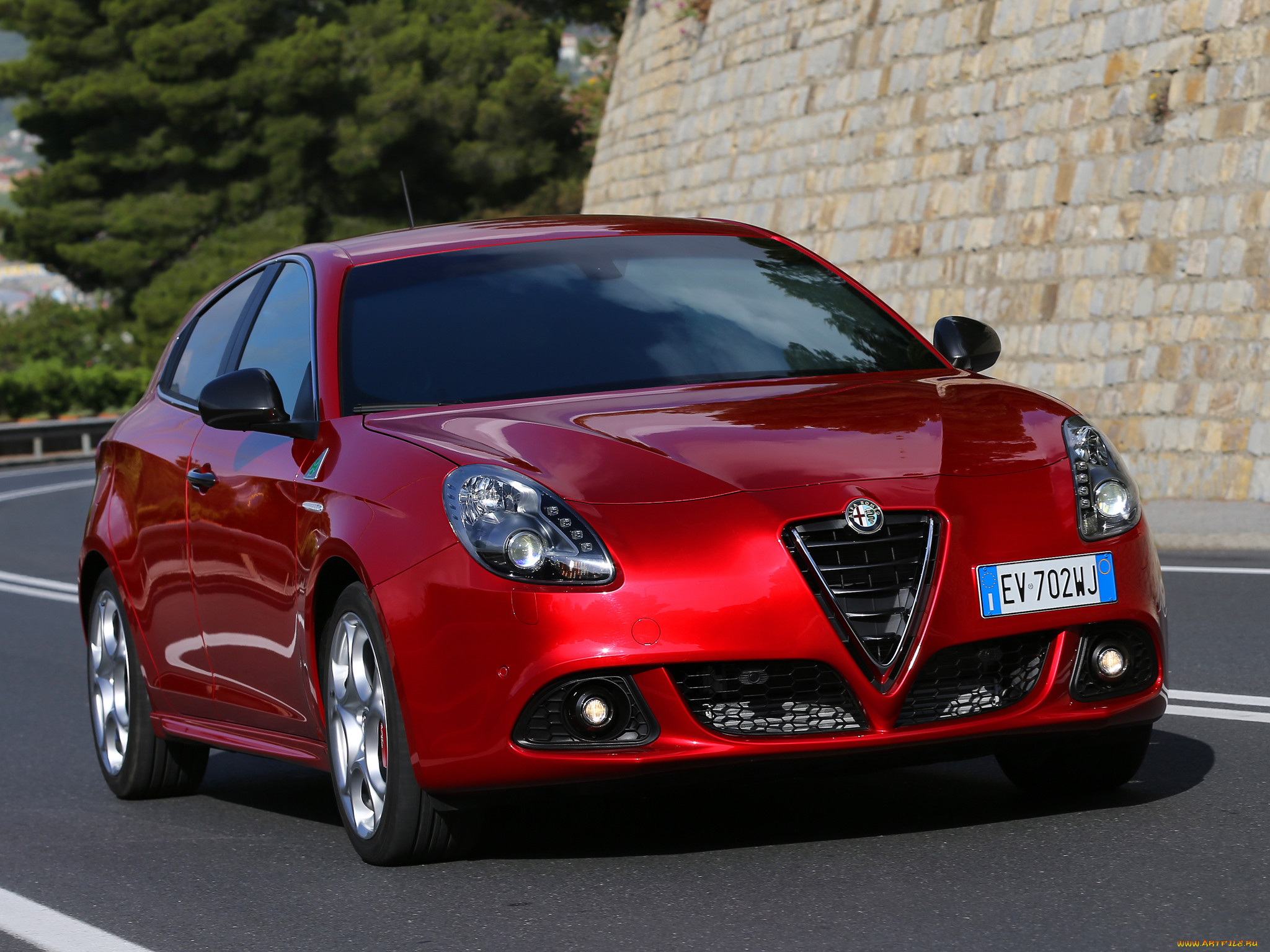 , alfa romeo, 940, verde, , quadrifoglio, alfa, romeo, giulietta, 2014, 